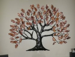 custom metal artwork crafted here in our  Asheville area location