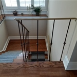 Metal railing