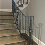 Interior iron hand rails