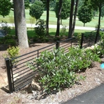 Define your space with metal railings
