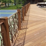 Natural exterior railings