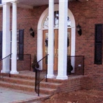 Traditional Exterior Iron Railing