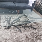 Iron coffee table base