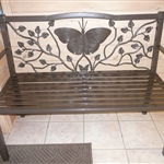 Butterfly bench seat