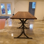 Custom banquet sized table base