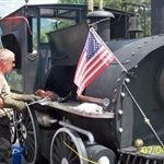 Train Engine BBQ