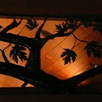 close up of custom transom metal work-3