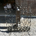 Creative metal work for fire screens