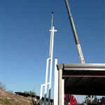 Metal Church Steeple