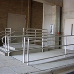 Commercial hand rails